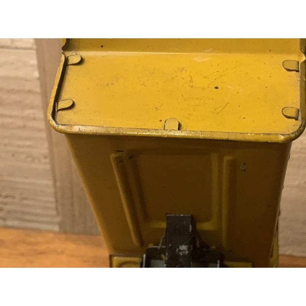 Vintage‎ Tin Toy Dump Truck Made In Japan Mar Line Toys Coal Coke Hauling READ
